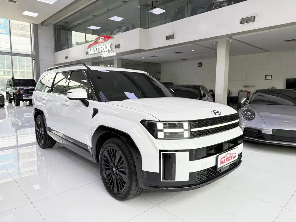 Hyundai Santafe Caligraphy hybrid Nik2024 White siap Pakai