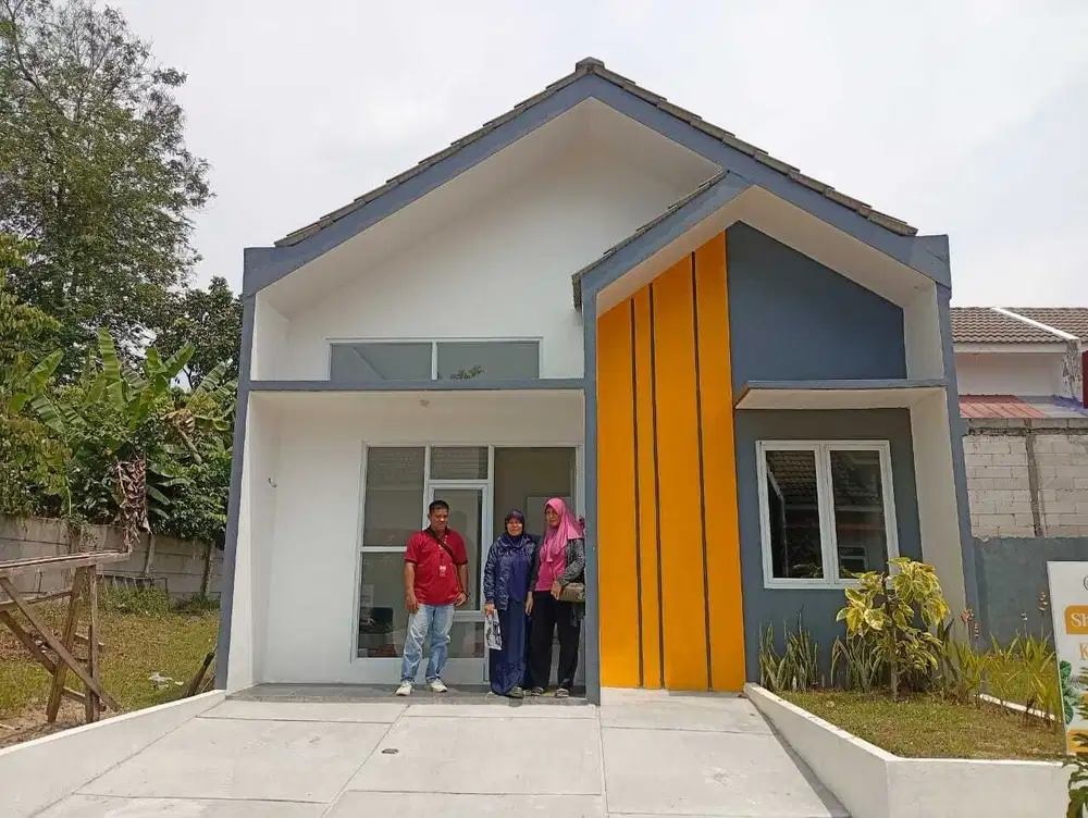 Rumah murah terjangkau, dekat Stasiun