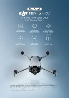 New DJI mini 5 Pro