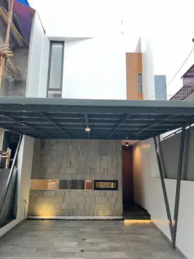 Rumah on progress siap huni hanya 30meter ke jalan raya pondok kelapa