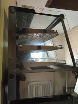 etalase oven  merk kribown