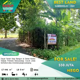 Tanah Hook Murah 500 jtan - Banyuwangi Kota