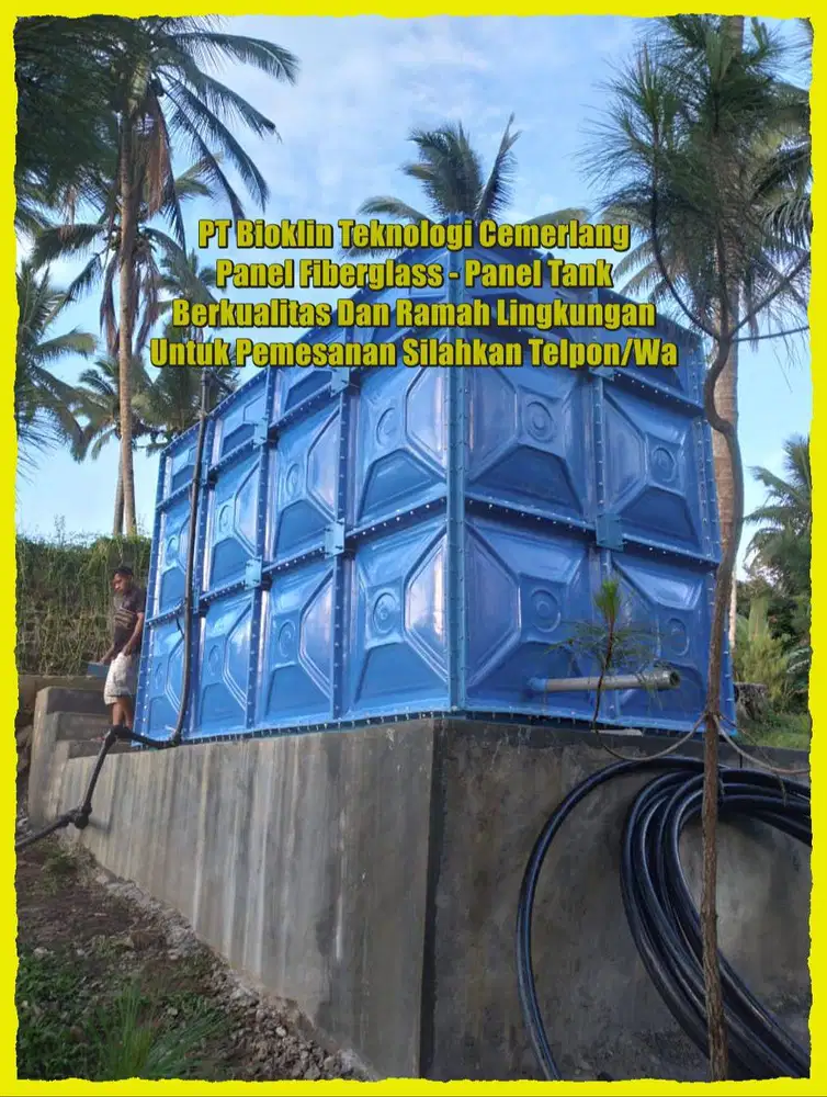 ROOF TANK FRP/TANGKI PANEL FRP/TANDON FRP/PANEL TANK/TANGKI PANEL
