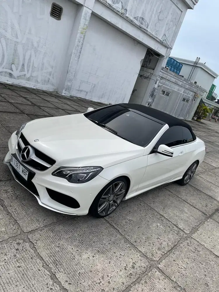 [ KM 47.000 ORIGINAL ] MERCEDES-BENZ E250 CABRIOLET AT 2013 SIAP PAKAI