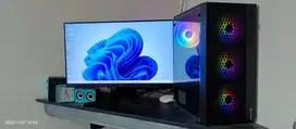 i5 10500 h510m ram16gb ssd240gb PSU CORSAIR CX600w 80+ VGA GTX1060 6GB