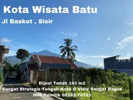Dijual Tanah Sangat Strategis di Tengah Kota Batu