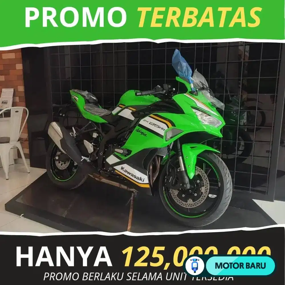 [Motor Baru] ZX25-RR ABS 2025 HANYA 125JT (diskon 10 jutaan)