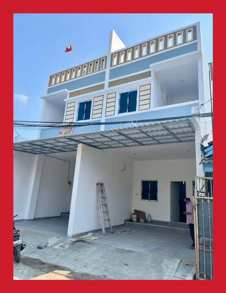 I Dijual rumah siap huni depan jalan raya area poris cipondoh
