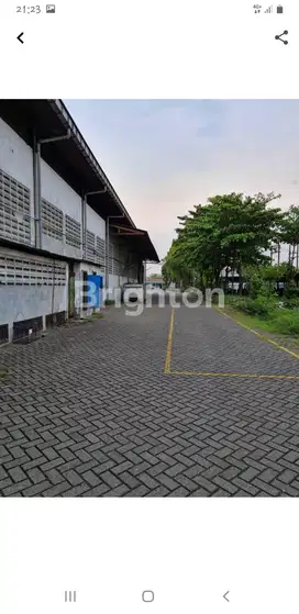 Disewakan Gudang Ready 2 Unit di Raya Kletek Taman Sepanjang Sidoarjo