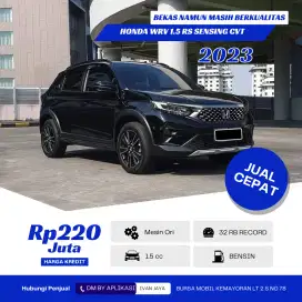 { TDP 10 JUTA } HONDA WRV 1.5 RS SENSING CVT 2023