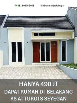 Rumah Siap Huni dekat Kota Sleman di Seyegan Sleman Jogja