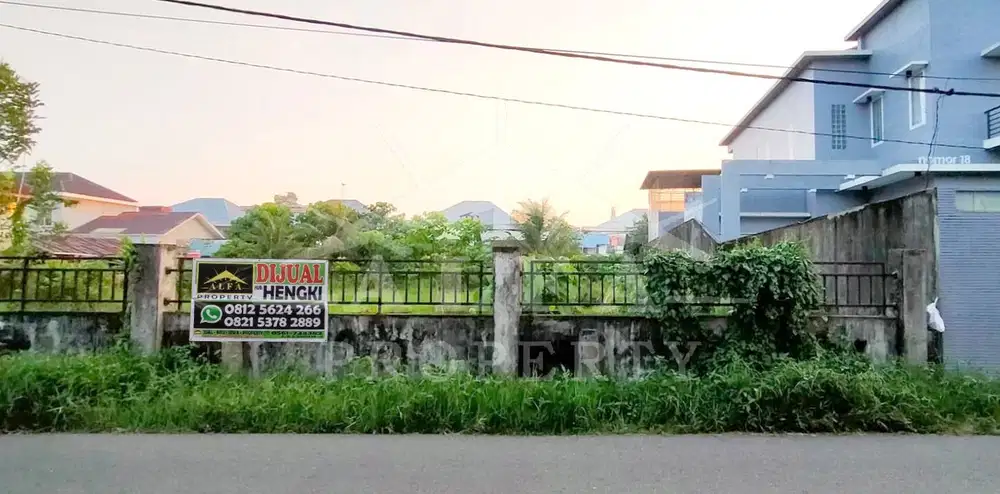 Dijual Tanah Strategis Purnama Madya Pontianak Selatan