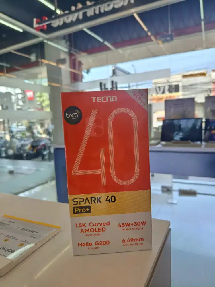 NEW TECNO SPARK 40 PRO PLUS 8/256 HARGA MURAH
