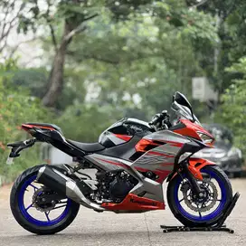KAWASAKI NEW NINJA 250 FI ABS MDP ORANGE 2018 KM 14K PAJAK PANJANG