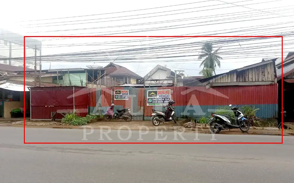 Jual Tanah Adi Sucipto dg Bengkel Pontianak Tenggara