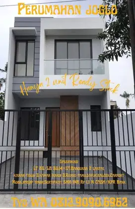 Rumah 2 lantai perumahan joglo
