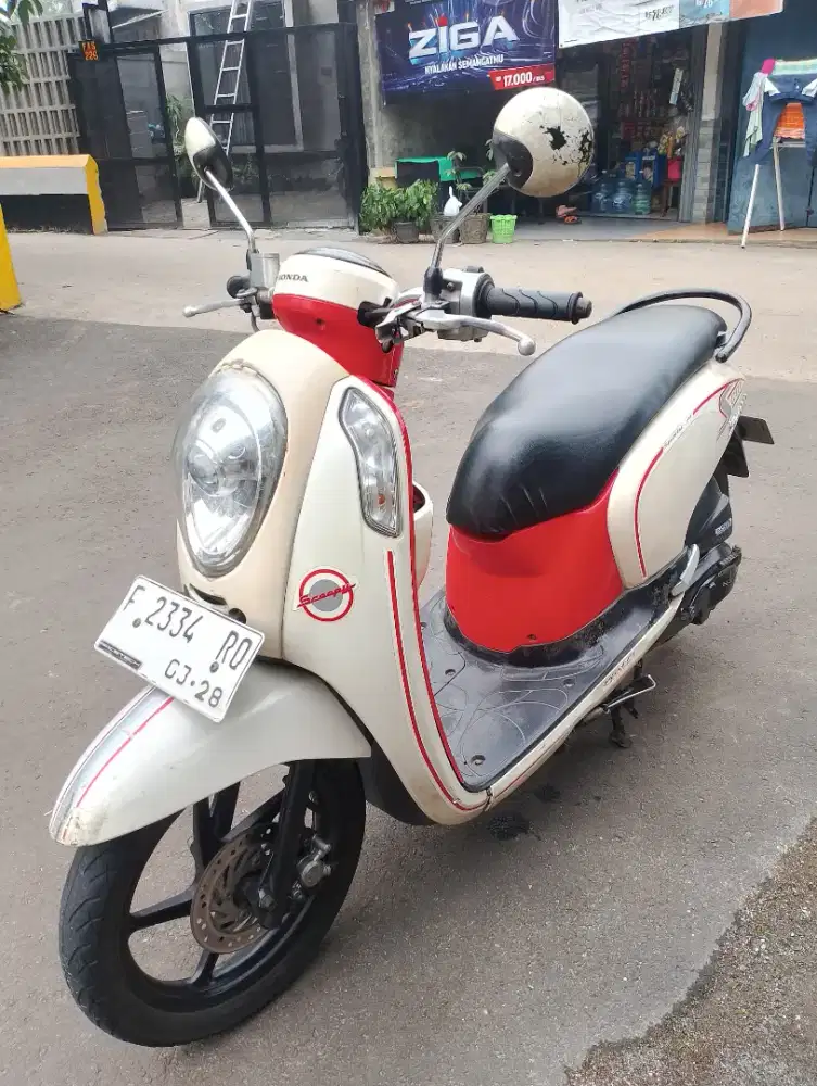 Honda scopy 2013 FI Plat F Cibinong