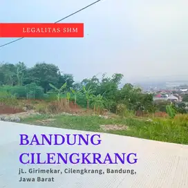 Kavling Ujung Berung, Bandung. Pemandangan Sangat Bagus