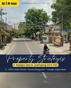 Dijual Ruang Usaha Strategis Samping DCS FM Kota Madiun