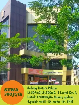 Disewakan Gedung Kantor di Jalan Tentara Pelajar Semarang
