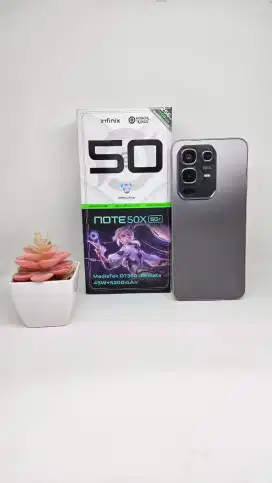 Infinix note 50X 5G 8/256 [Titanium Grey] like new 16-08-2026