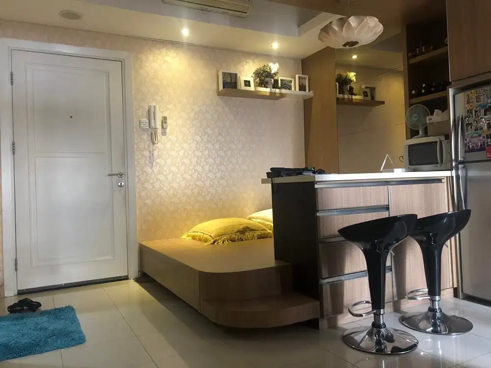 Apartemen Green Lake Sunter 2BR furnish interior lux, lengkap