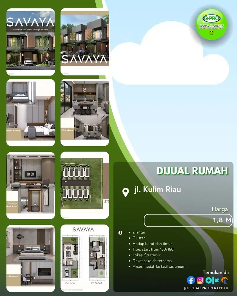 Dijual Brand New House daerah Kulim Savaya!