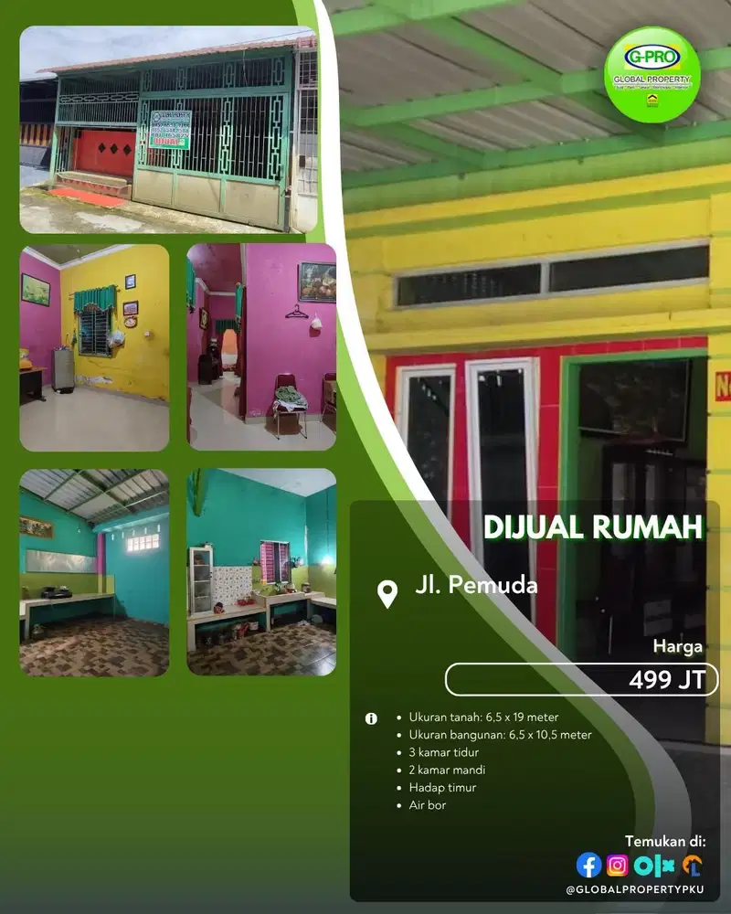 Dijual Rumah Daerah Pemuda Siap Huni!
