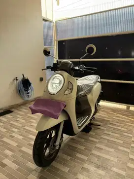 Last Edition‼️ Honda Scoopy Prestige Keyless TH 2024 Putih KM 200‼️