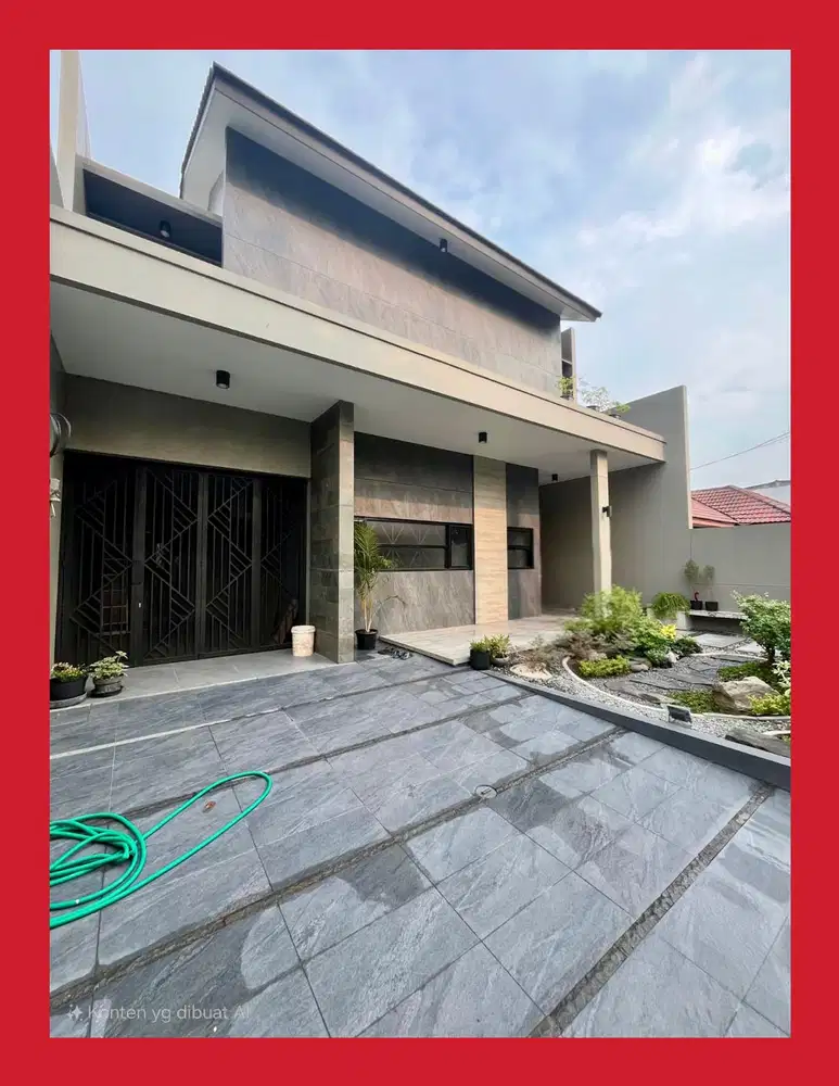 Wilson Rumah baru full furnish uk 10x25 di meruya kav dki