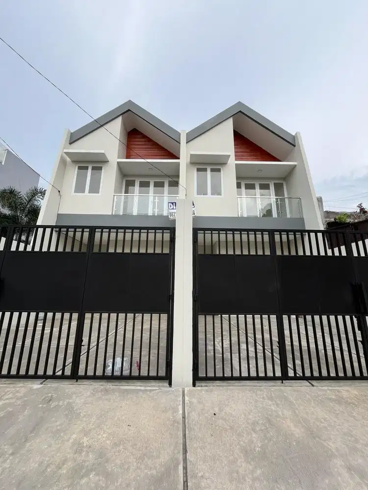 I Dijual rumah baru siap huni daerah kavling DKI meruya jalan besar