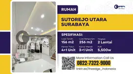 Jual Rumah Sutorejo Surabaya Timur dekat Kampus ITS - The EdGe