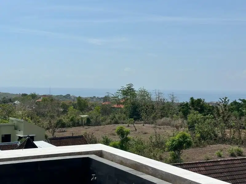villa murah view laut lokasi ungasan