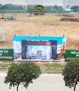 Dijual gudang ruko multiguna bizpark jababeka lokasi premium dikawasan
