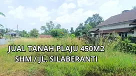 Tanah Plaju luas 450m2 SHM