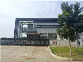 Dijual gudang smart hub 3in1 siap huni ready kawasan strategis jababek