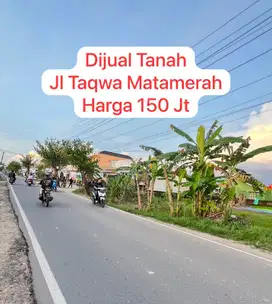 tanah kosong JL Taqwa Mata Merah