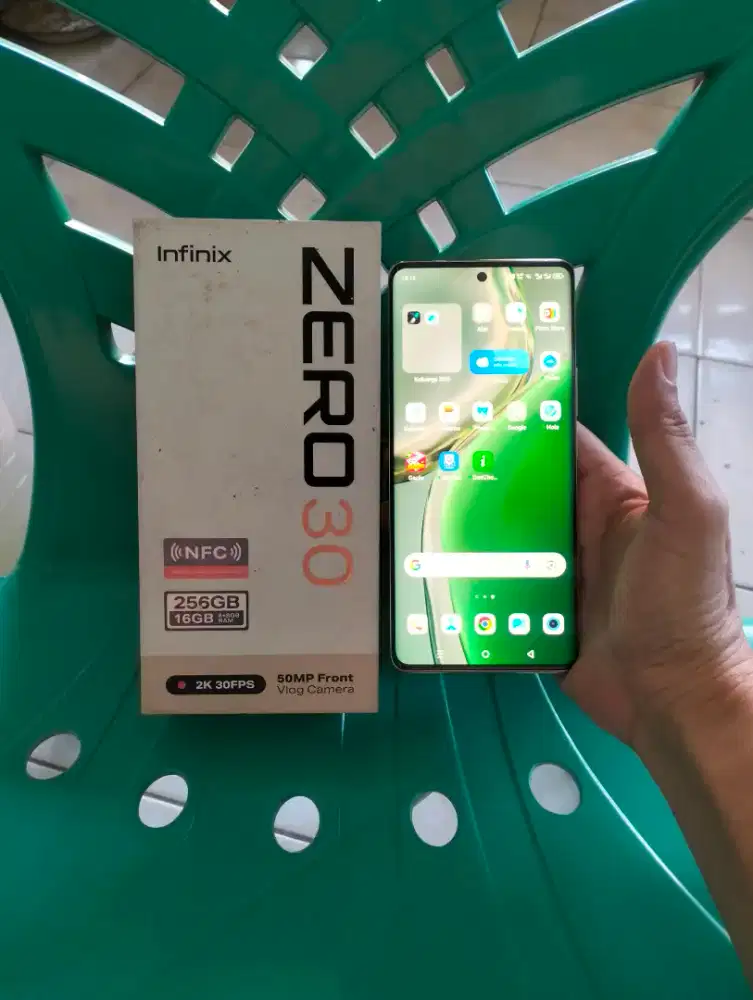 Infinix zero 30 ram 8+8+256 fullset
