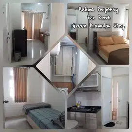 Sewa 1thn Tower mall Magnolia 2Br Hoek Green pramuka city