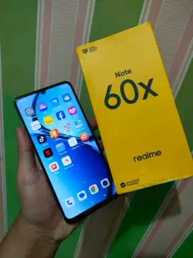 Realme note 60x 4/128 mulus fullset orian