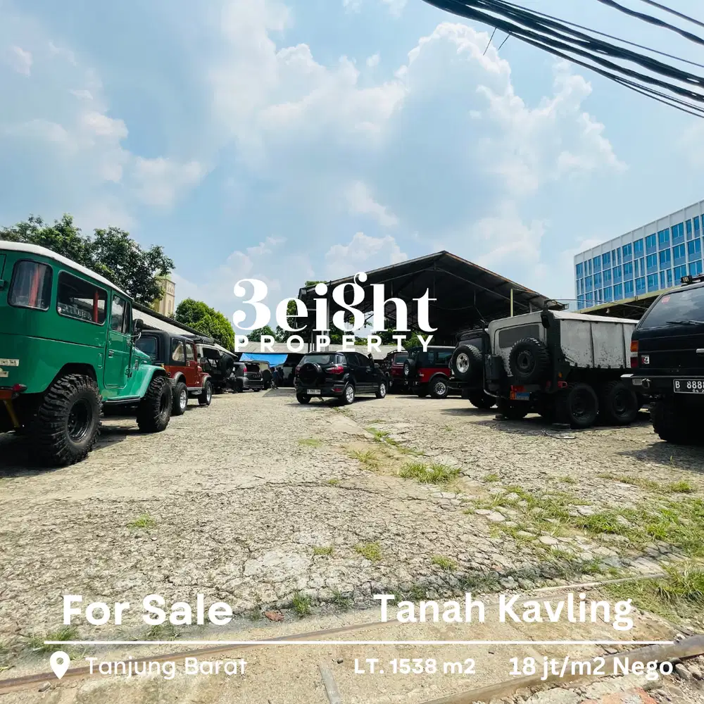Dijual Tanah Kavling Komersial Tanjung Barat Jakarta Selatan