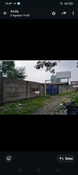 DIJUAL Tanah Strategis Siap Bangun Nol Bunderan Waru komersial area ok