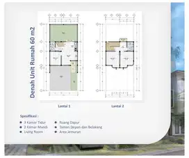 Rumah Baru kota Cimahi harga pre launching