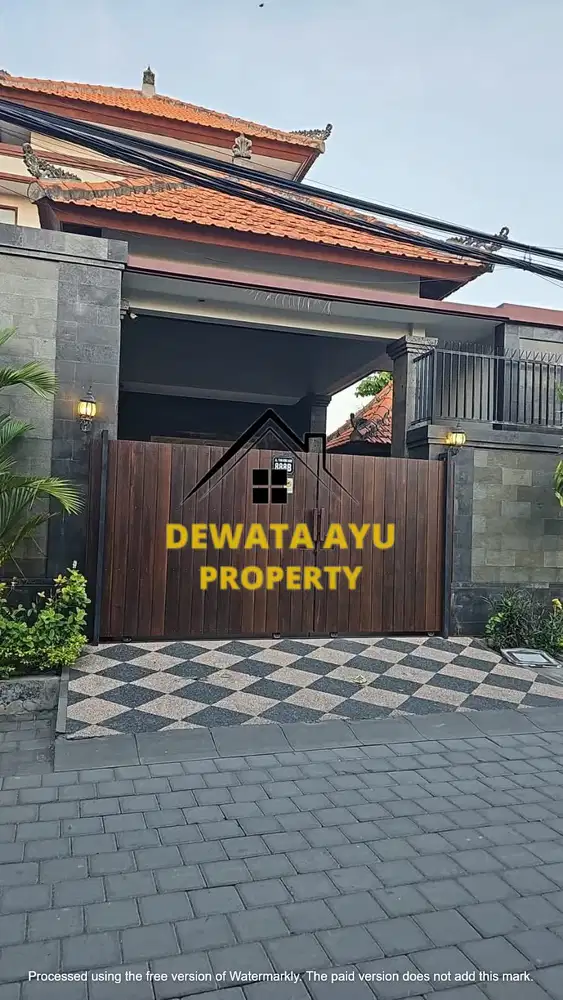 VILLA SEWA CANTIK 2 COMPLEX 3 KAMAR LAHAN 250M2 FURNISHED DI SANUR