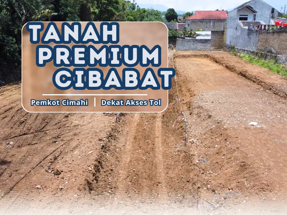 Tanah Kavling Cibabat Cimahi, Dekat Akses TOL