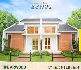 DP 10jt Best Masterpiece Rumah Paradise Serpong City 15 Mnt ke Tol BSD