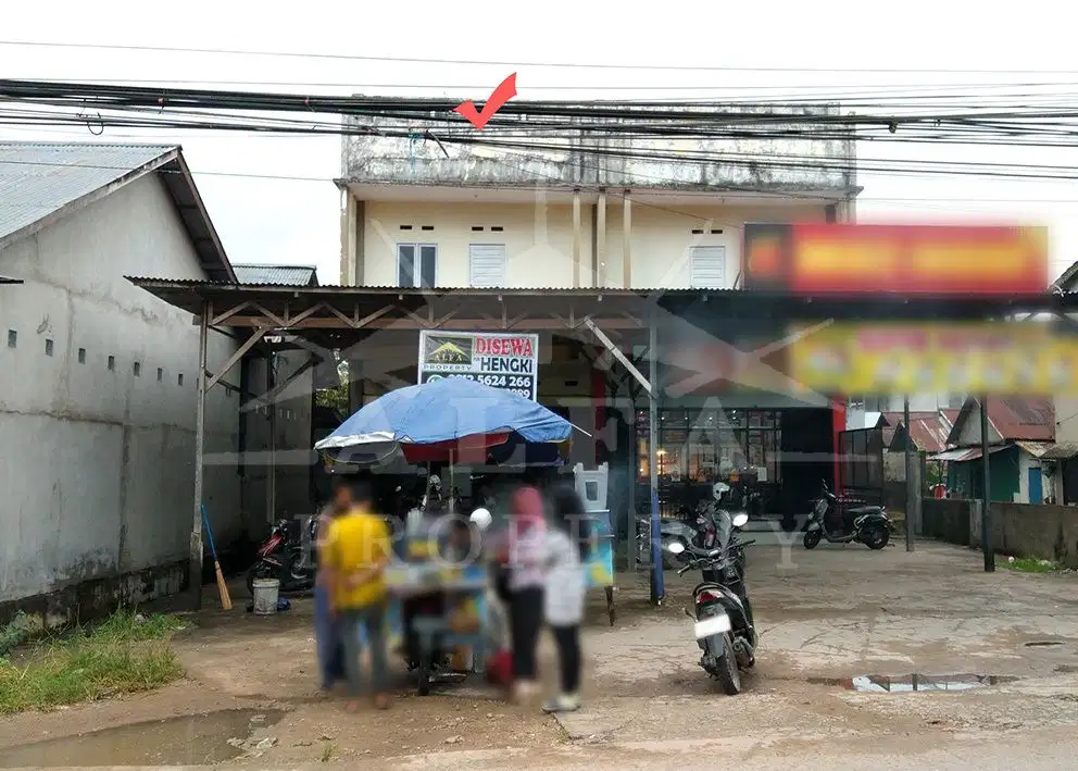 Sewa Ruko Strategis Siap Pakai Desa Kapur Pontianak Tenggara