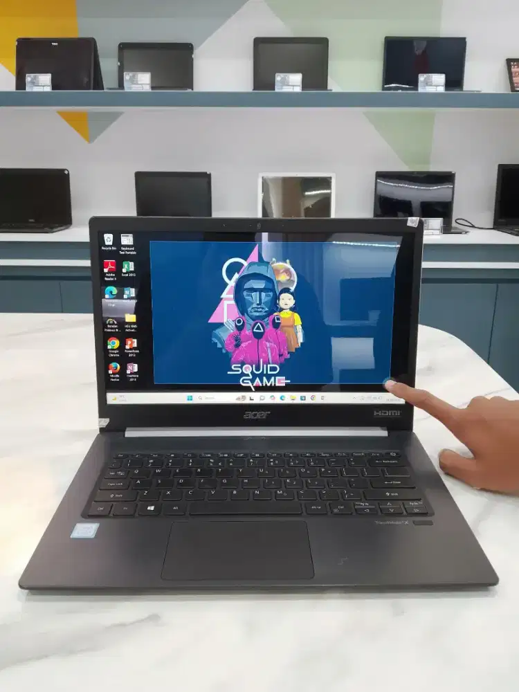 [A31] Laptop Desain Acer Intel i7 16GB 256GB 14 Cocok Buat Pelajar