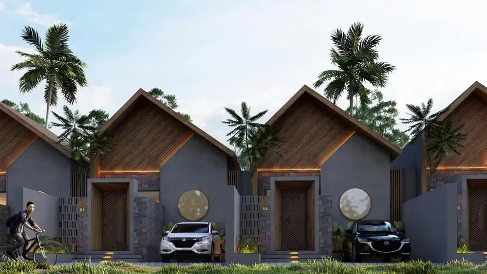 VILLA DI TABANAN VIEW JUNGLE DAN SUNGAI ONE GATE Sistem