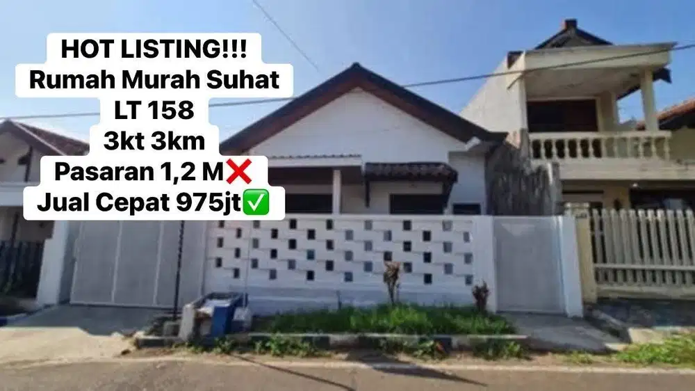 Jual Cepat Rumah Dekat Suhat Malang Dibawah Pasar